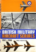 Book cover of British Military Aircraft Serials by ROBERTSON, Bruce 